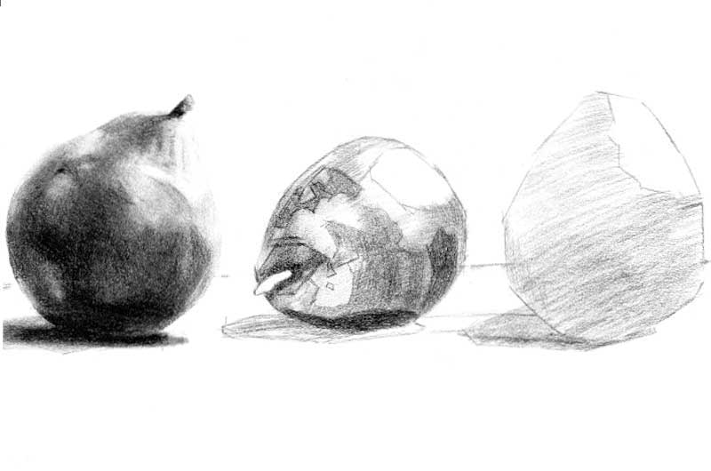 Drawing with angles.